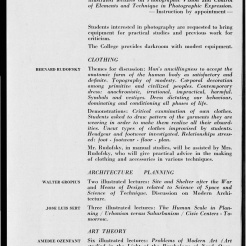 #11 Vol. II, No. 6 - 04.1944 Black Mountain College Bulletin. Courtesy of Western Regional Archives.