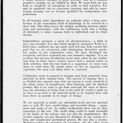 #2 No. 5, 1938 - "Work with Material" Black Mountain College Bulletin. Courtesy of Western Regional Archives