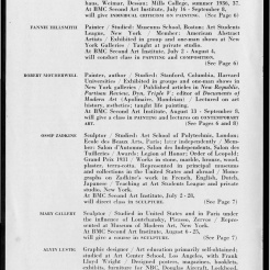 #4 May 1945 Vol. III, No. 6 Black Mountain College Bulletin. Courtesy of Western Regional Archives