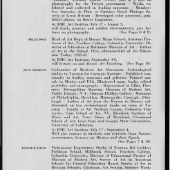 #4 Vol. II, No. 6 - 04.1944 Black Mountain College Bulletin. Courtesy of Western Regional Archives.
