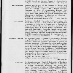 #5 May 1945 Vol. III, No. 6 Black Mountain College Bulletin. Courtesy of Western Regional Archives