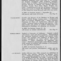 #5 Vol. II, No. 6 - 04.1944 Black Mountain College Bulletin. Courtesy of Western Regional Archives.