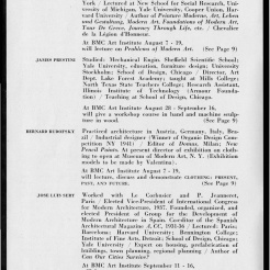 #6 Vol. II, No. 6 - 04.1944 Black Mountain College Bulletin. Courtesy of Western Regional Archives.
