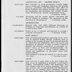 #7 May 1945 Vol. III, No. 6 Black Mountain College Bulletin. Courtesy of Western Regional Archives