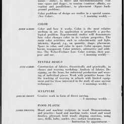 #8 Vol. II, No. 6 - 04.1944 Black Mountain College Bulletin. Courtesy of Western Regional Archives.