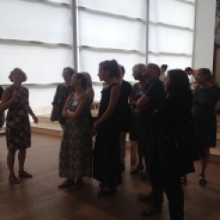 Tour by Gabriele Knapstein, Happening and conversations on the 17-07-2015 about Black Mountain College, at Hamburger Bahnhof – Museum für Gegenwart, Berlin