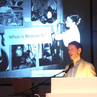 James Elkins on 'What is Research?' (Keynote, 25 /09 / 2015)